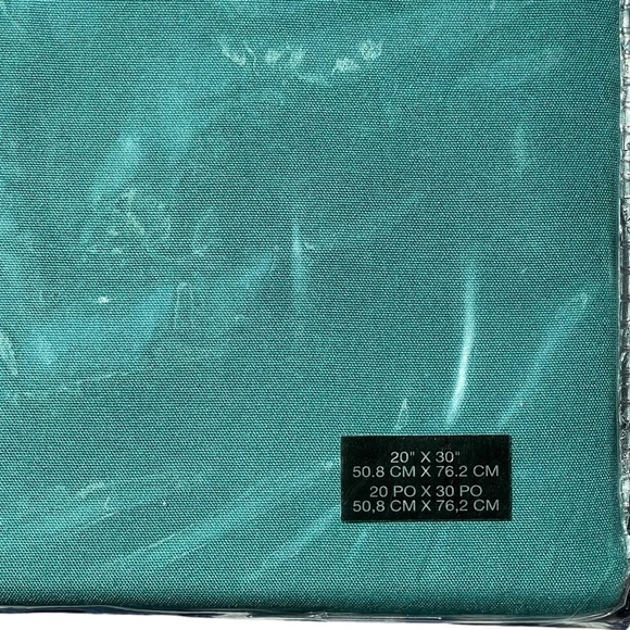 HOME STYLES Standard Pillow Cases Two Pack Teal 20”x30” - Picture 3 of 6